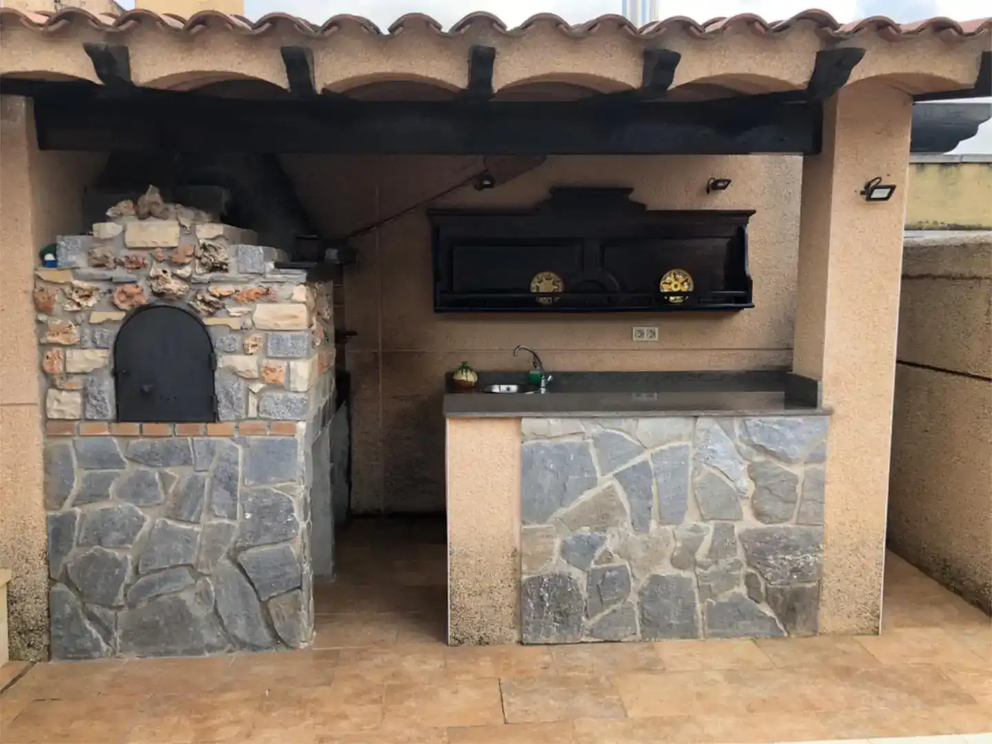 Cuina de Casa o xalet en venda en Bonastre amb Aire condicionat i Piscina