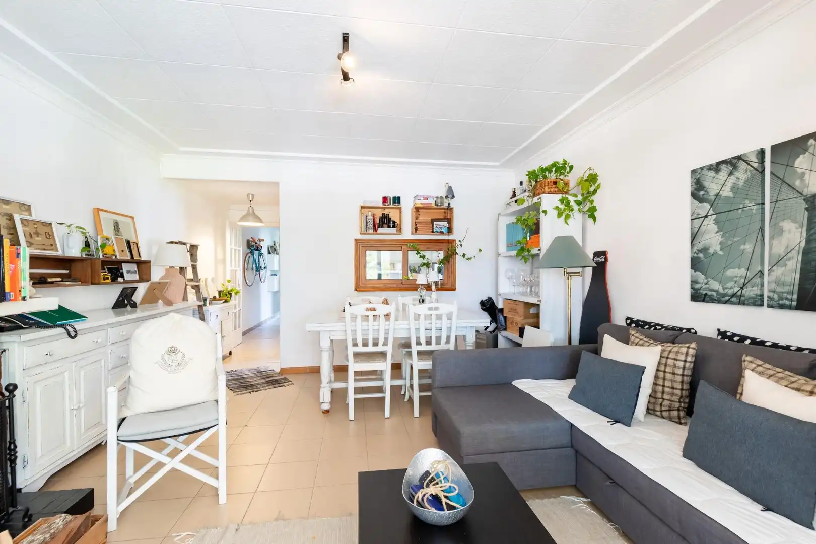 Sala de estar de Apartamento en venta en Calvià con Aire acondicionado, Calefacción y Jardín privado