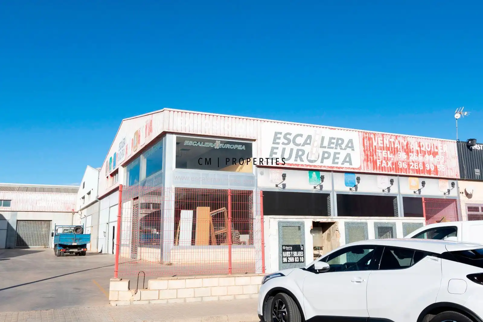 Vista exterior de Nave industrial en venta en Canet d'En Berenguer
