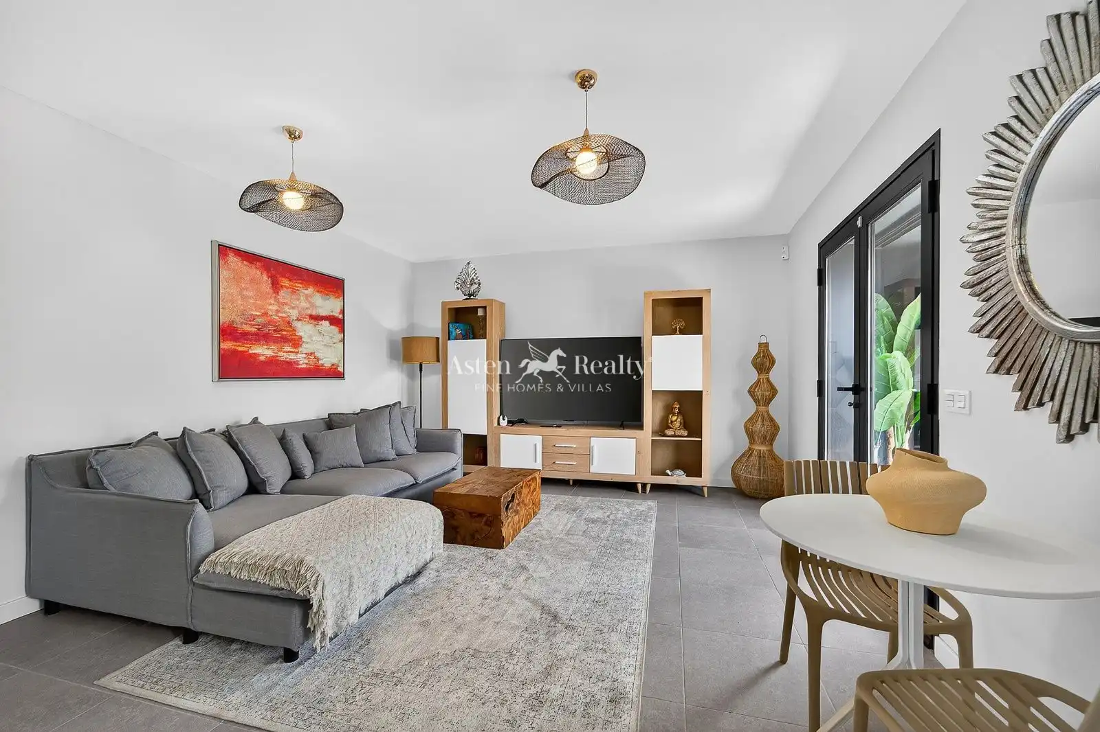 Sala de estar de Apartamento en venta en Guía de Isora con Terraza, Trastero y Amueblado