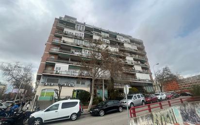 Exterior view of Flat to rent in  Madrid Capital  with Furnished and Washing machine