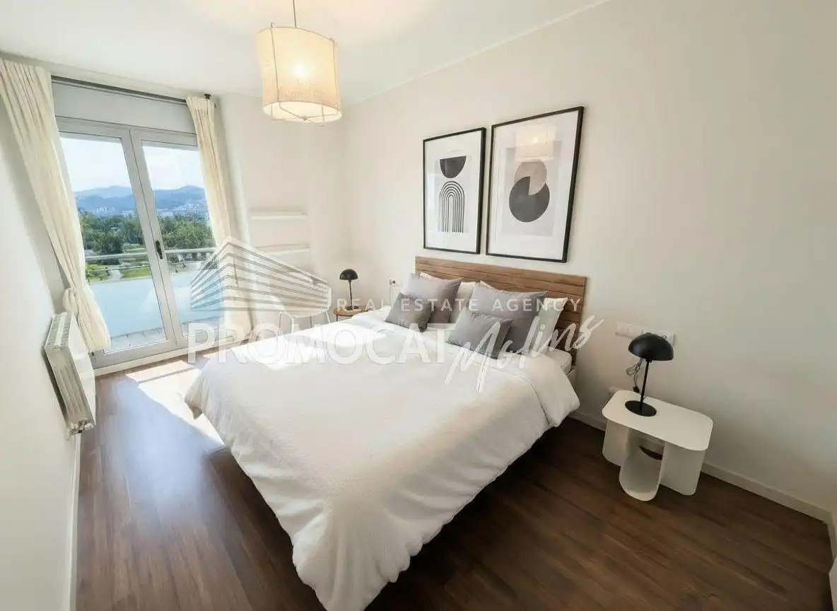 Bedroom of Flat for sale in Molins de Rei  with Parquet flooring