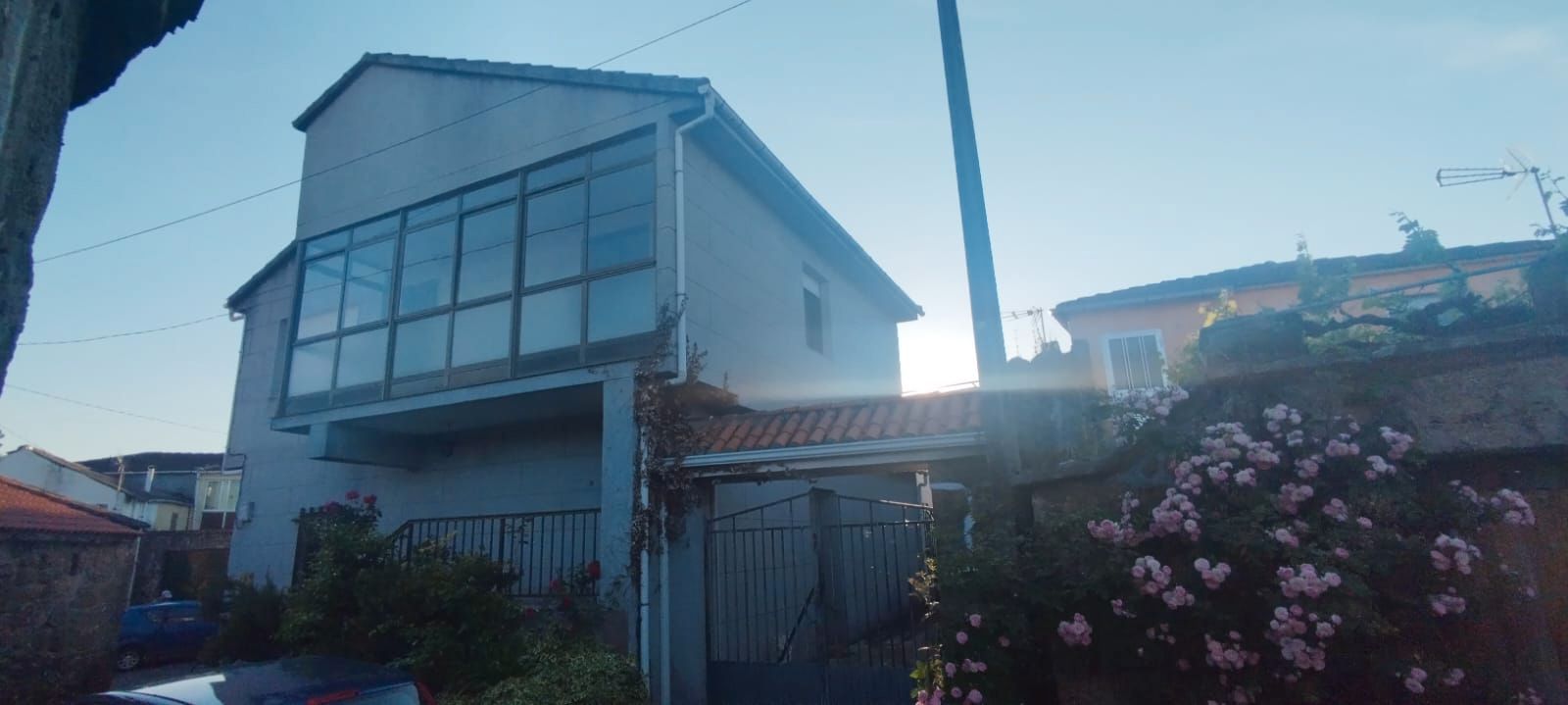 Exterior view of House or chalet for sale in Porqueira  with Terrace, Storage room and Furnished