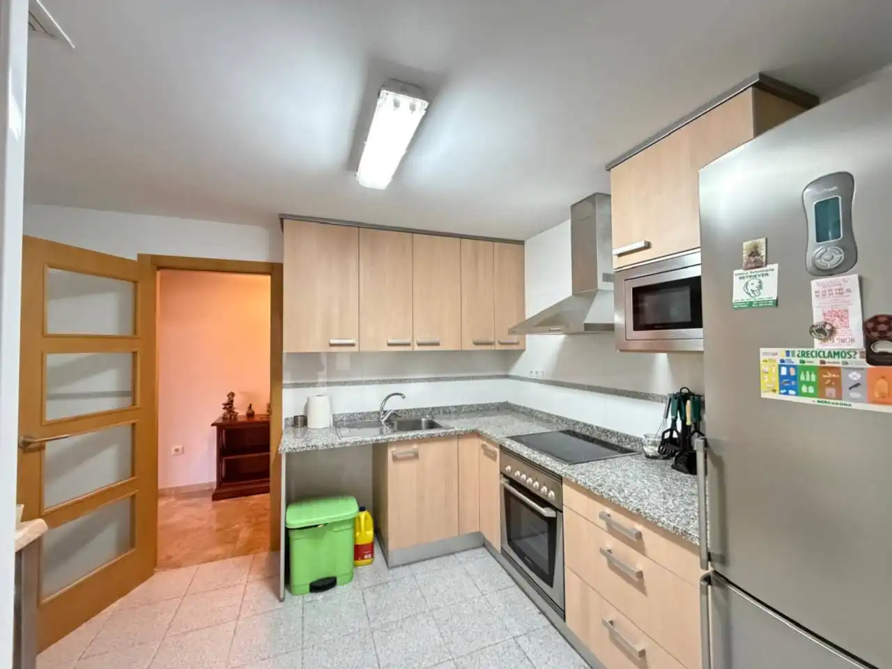Cocina de Piso en venta en Almazora / Almassora con Aire acondicionado, Trastero y Amueblado