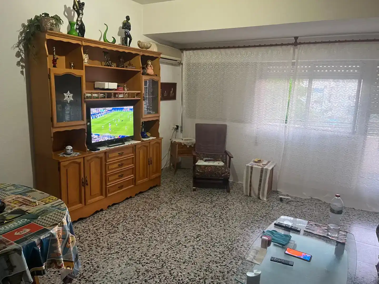 Sala d'estar de Pis en venda en L'Alcúdia de Crespins amb Aire condicionat i Balcó