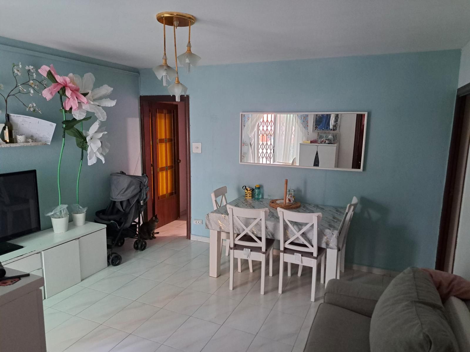 Dining room of Flat for sale in L'Hospitalet de Llobregat  with Balcony