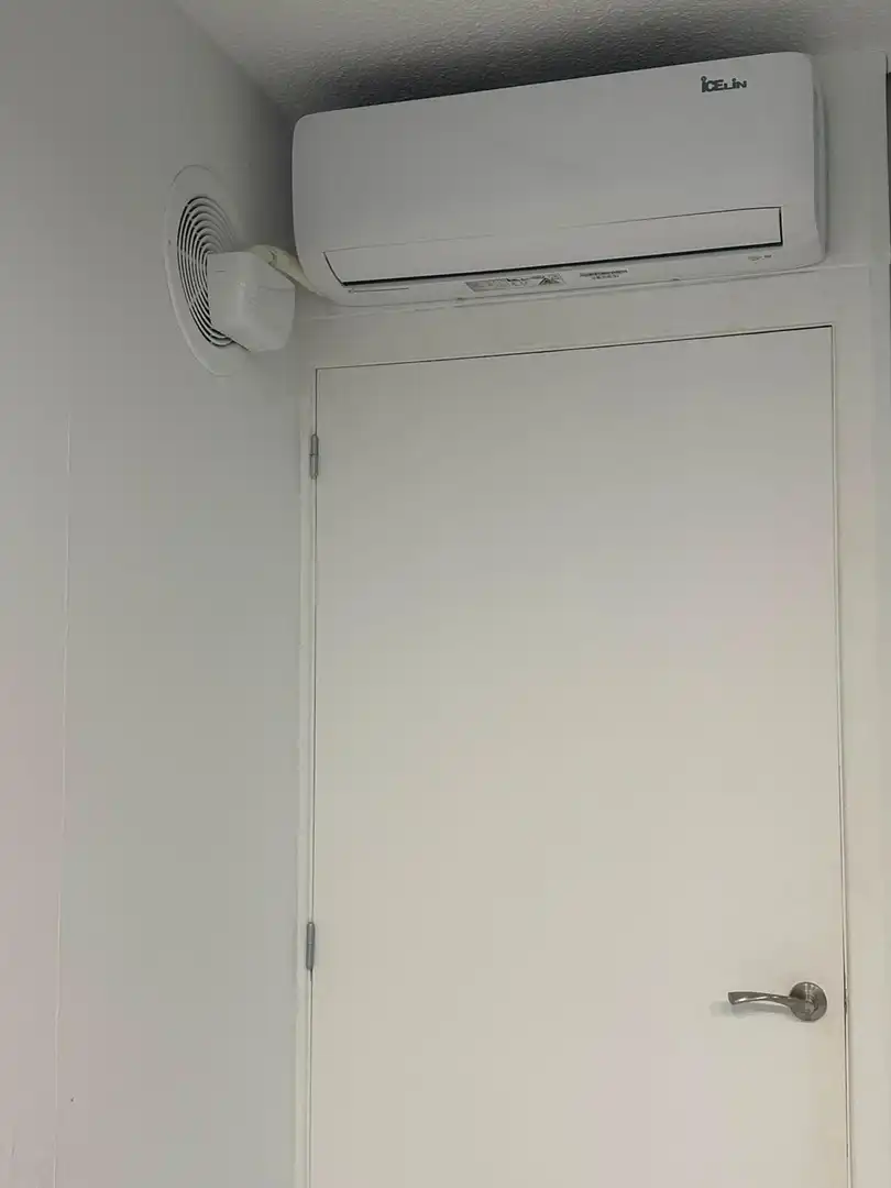 Dormitori de Apartament de lloguer en Alicante / Alacant amb Aire condicionat