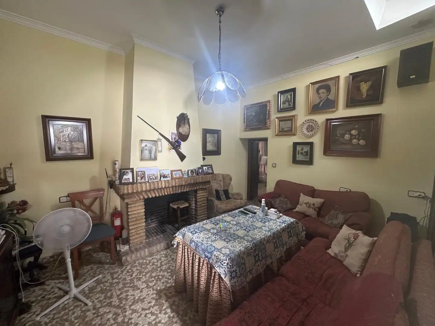 Sala de estar de Casa o chalet en venta en Jerez de la Frontera con Aire acondicionado, Trastero y Amueblado