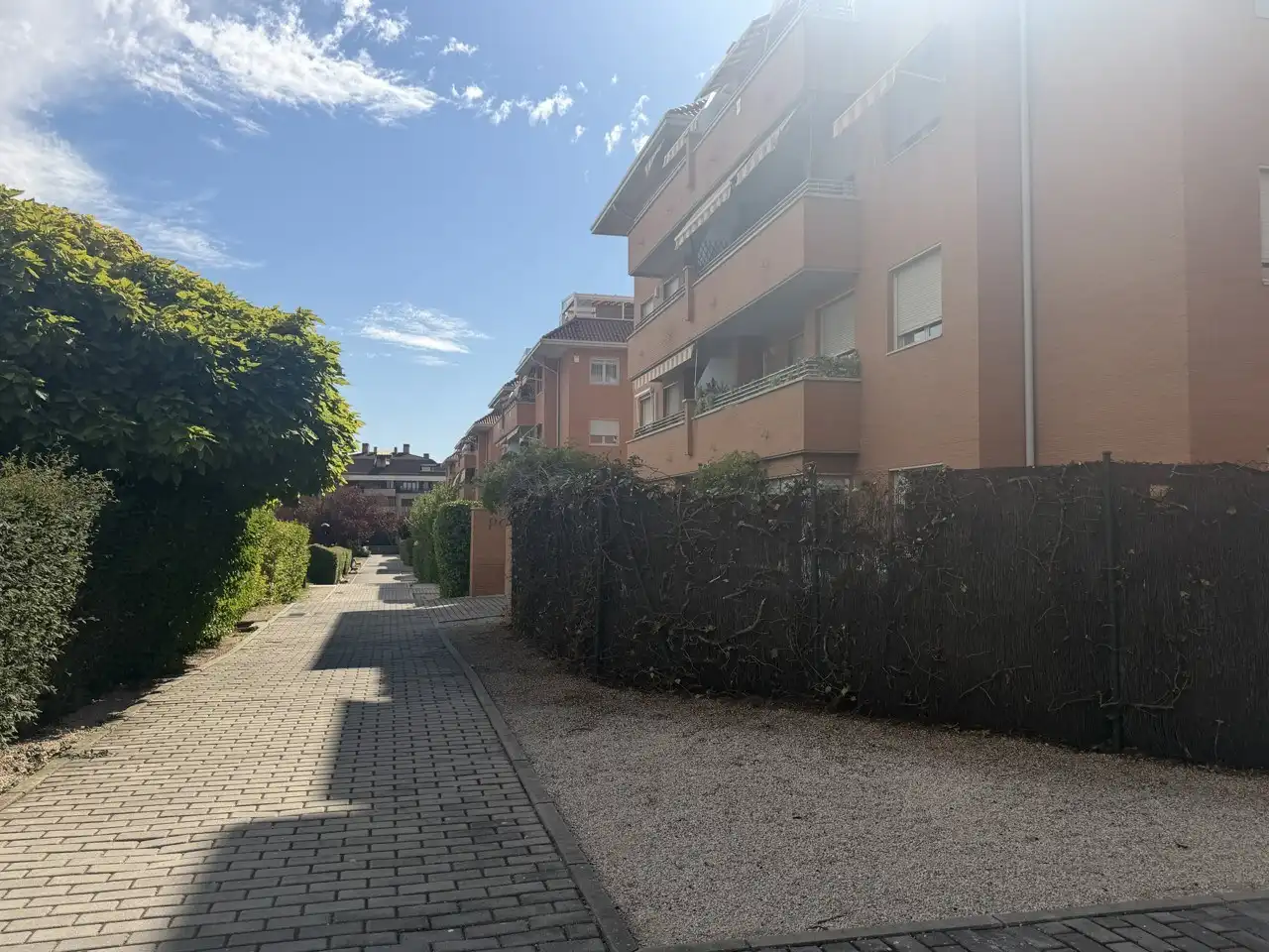 Exterior view of Flat for rent in Boadilla del Monte  with Heating, Parquet flooring and Terrace
