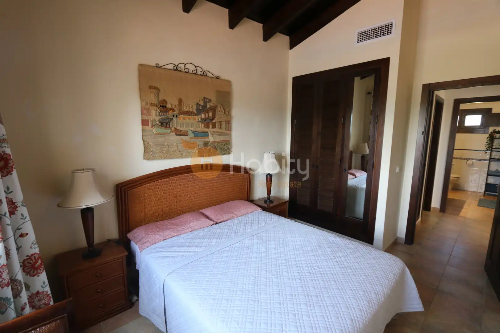 Dormitori de Casa o xalet en venda en Fuente Álamo de Murcia amb Aire condicionat, Calefacció i Jardí privat