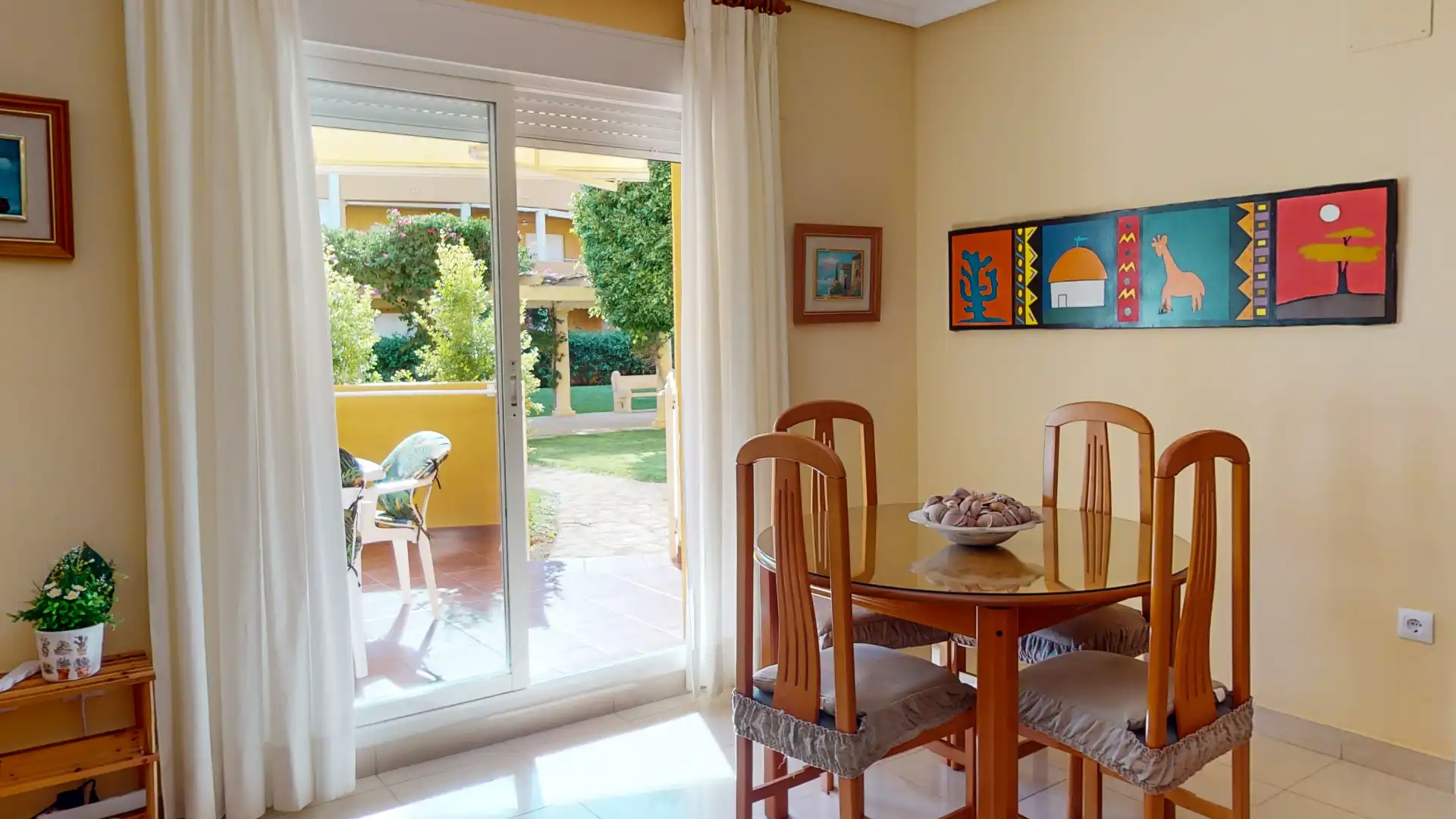 Garden of Apartments for rent in Dénia  with Air Conditioner, Heating and Terrace