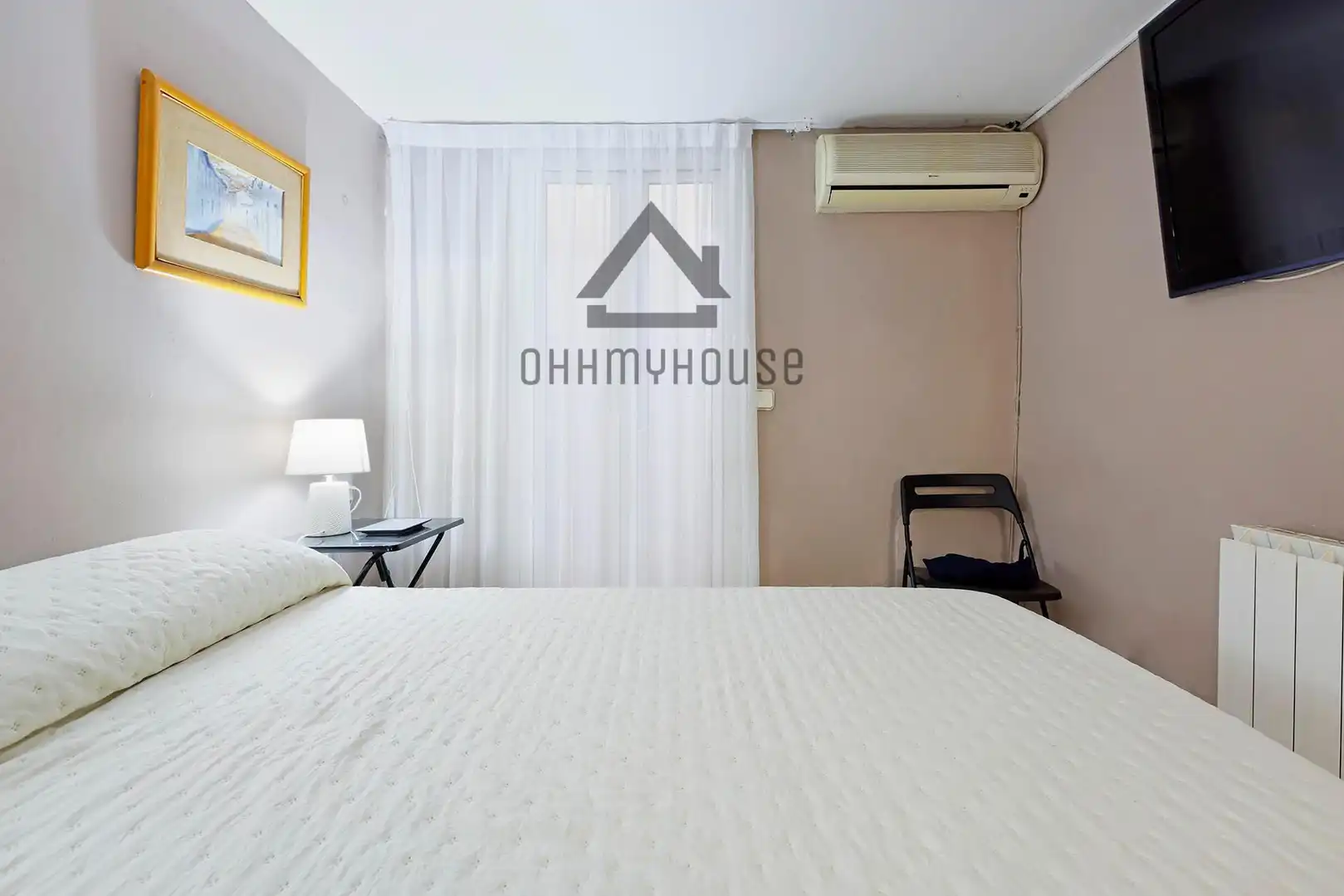 Bedroom of Ground floor for sale in Barcelona  with Air Conditioner, Heating and Terrace