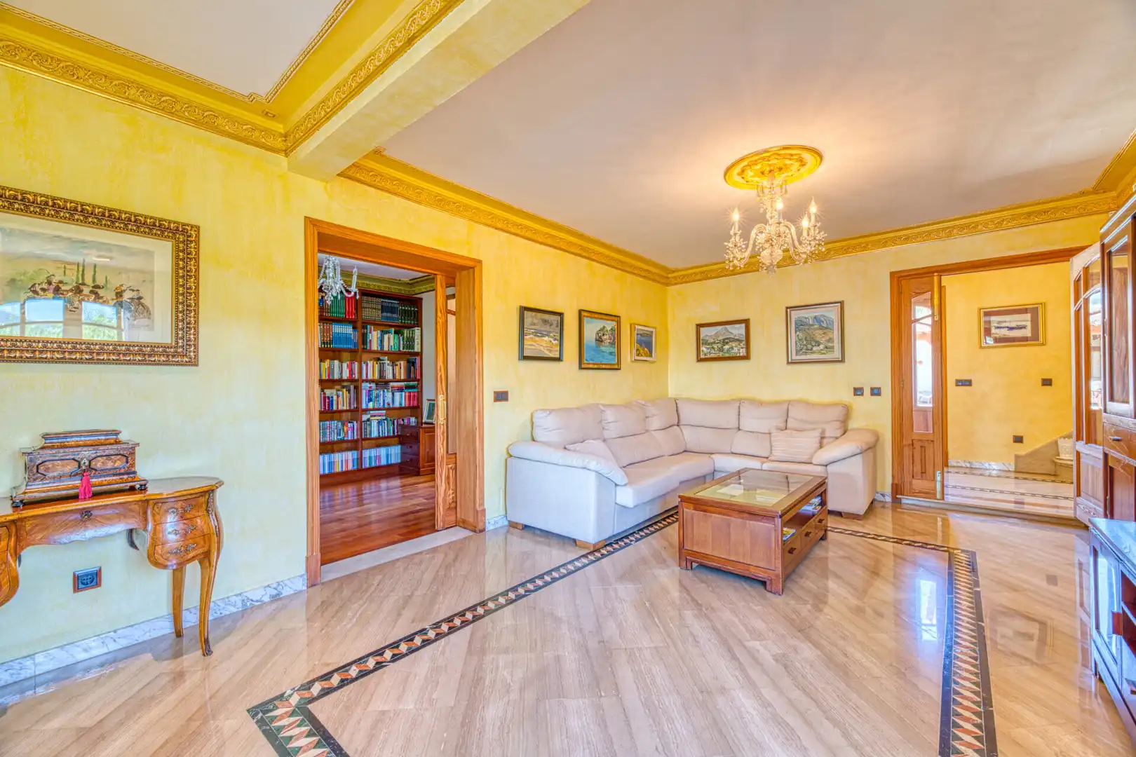 Living room of Houses for sale in Calvià  with Private garden
