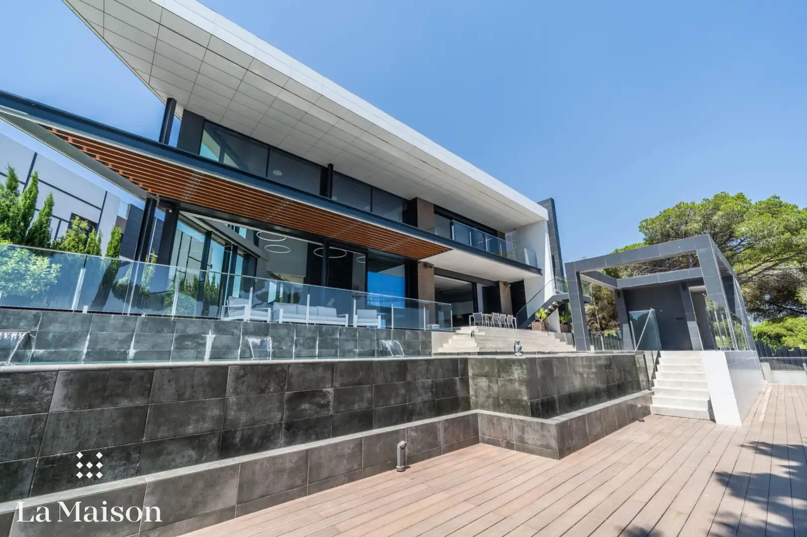Vista exterior de Casa o chalet en venta en Caldes d'Estrac con Aire acondicionado, Calefacción y Jardín privado