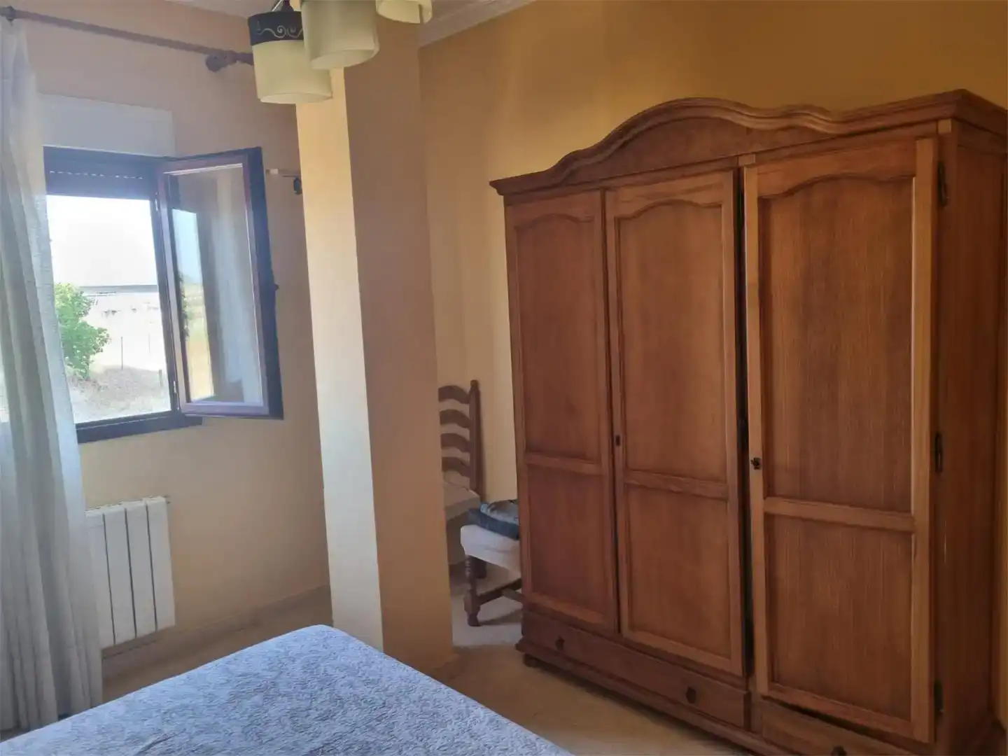 Schlafzimmer von Wohnung zur Miete in Mérida mit Klimaanlage, Abstellraum und Ofen