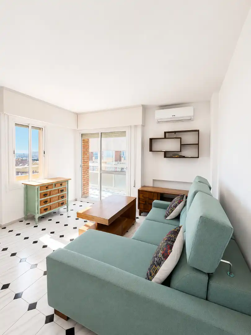 Living room of Apartments for sale in Benalmádena  with Terrace and Furnished