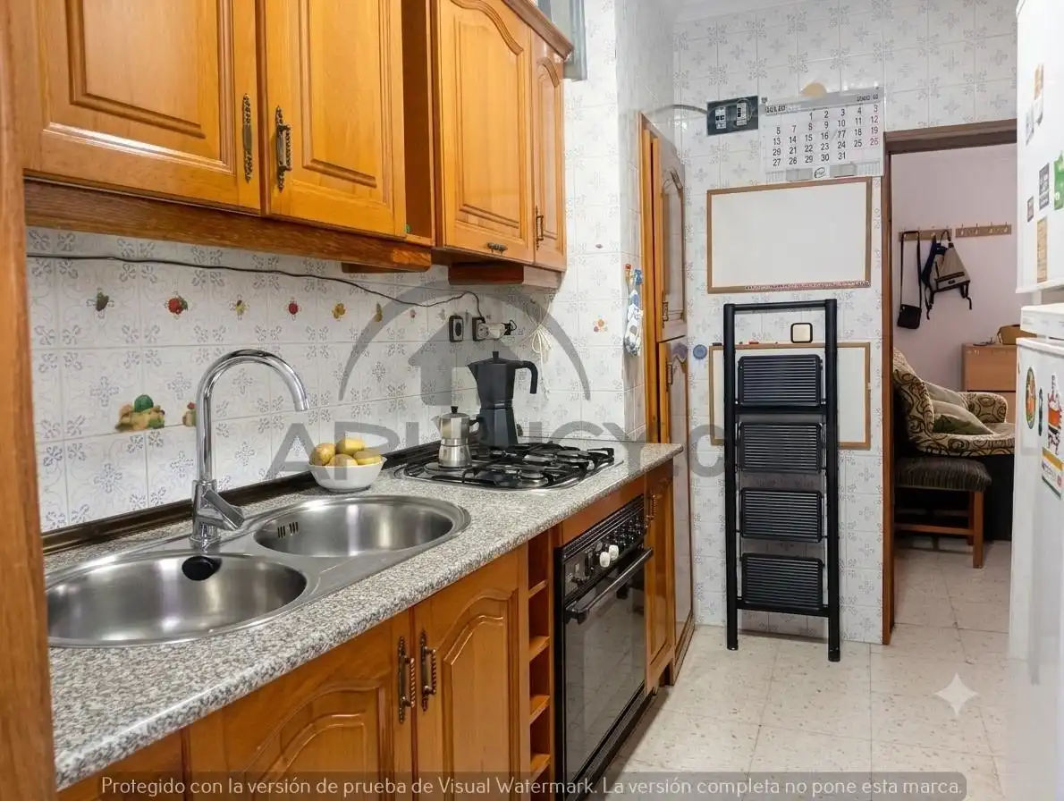 Cuina de Pis en venda en Alcalá de Guadaira amb Aire condicionat, Terrassa i Moblat