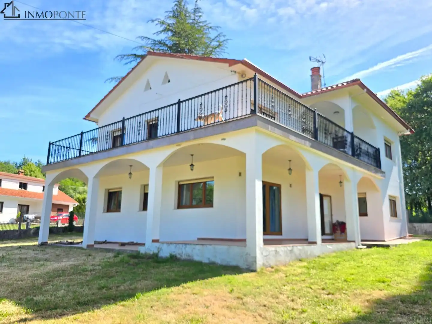 Vista exterior de Casa o chalet en venta en Cerdedo con Calefacción, Jardín privado y Terraza