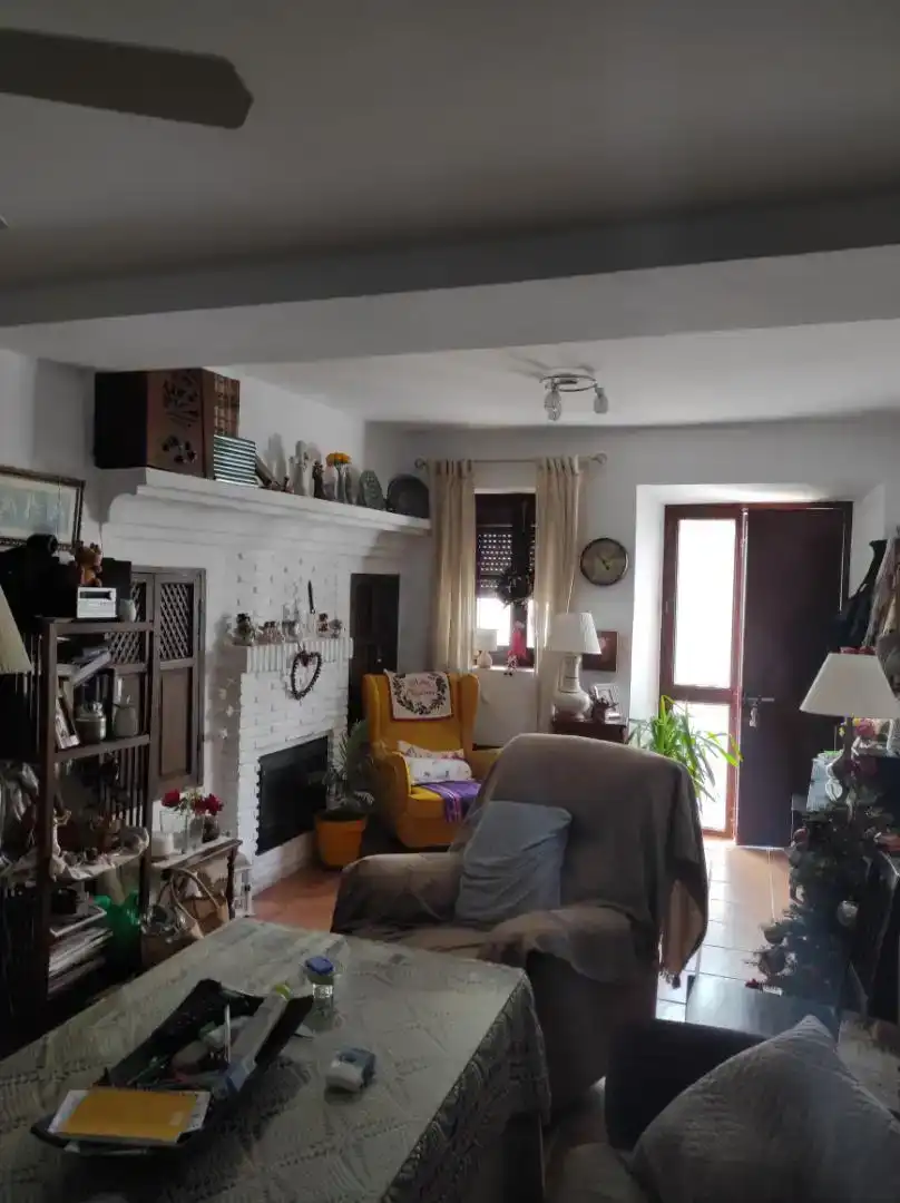 Sala de estar de Casa adosada en venta en Álora con Aire acondicionado, Amueblado y Horno