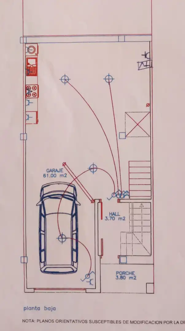 Parking de Casa adosada en venta en Valle de Elorz / Elortzibar con Aire acondicionado, Calefacción y Jardín privado