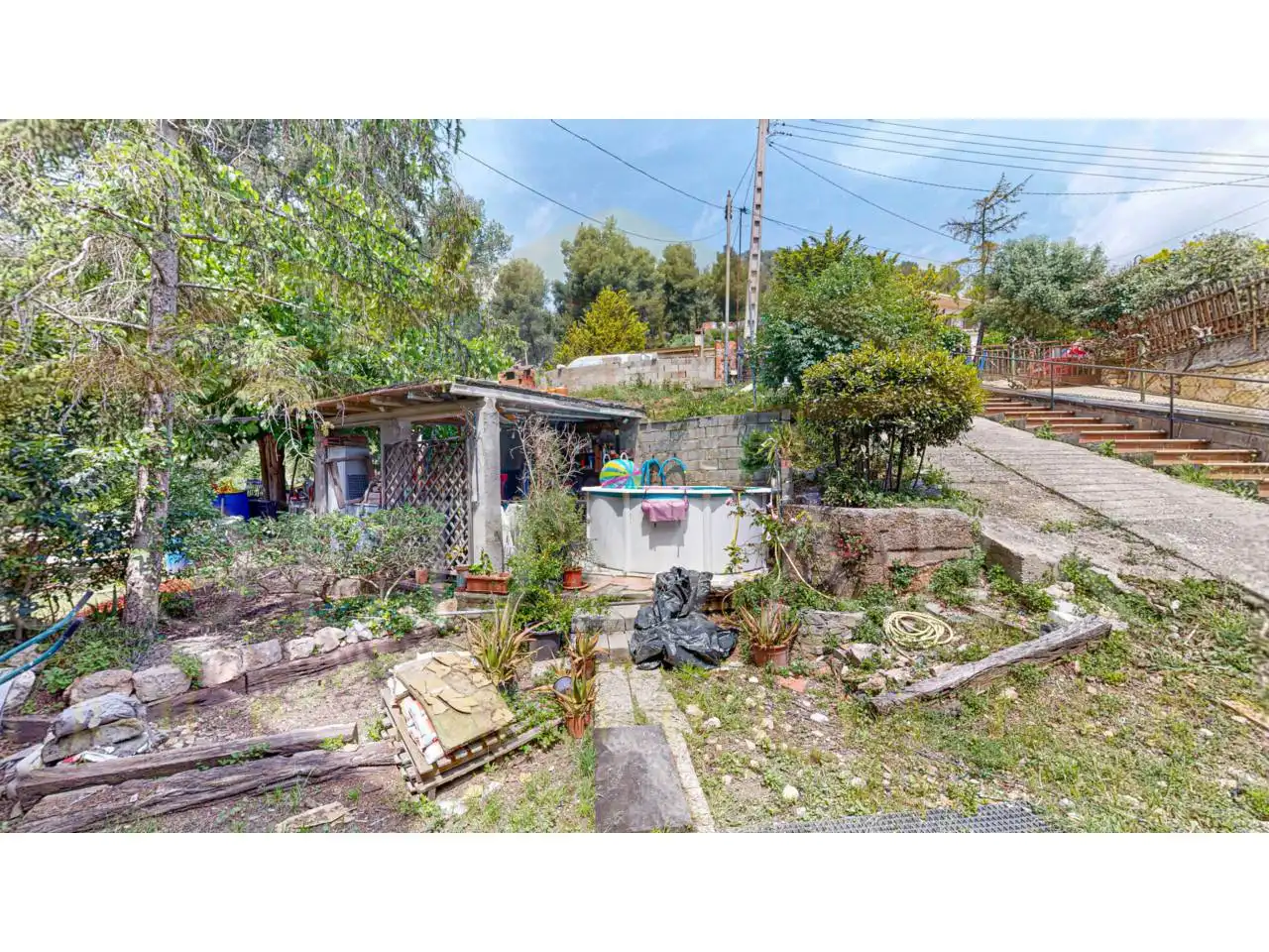 Garden of Houses for sale in Corbera de Llobregat  with Private garden, Terrace and Swimming Pool