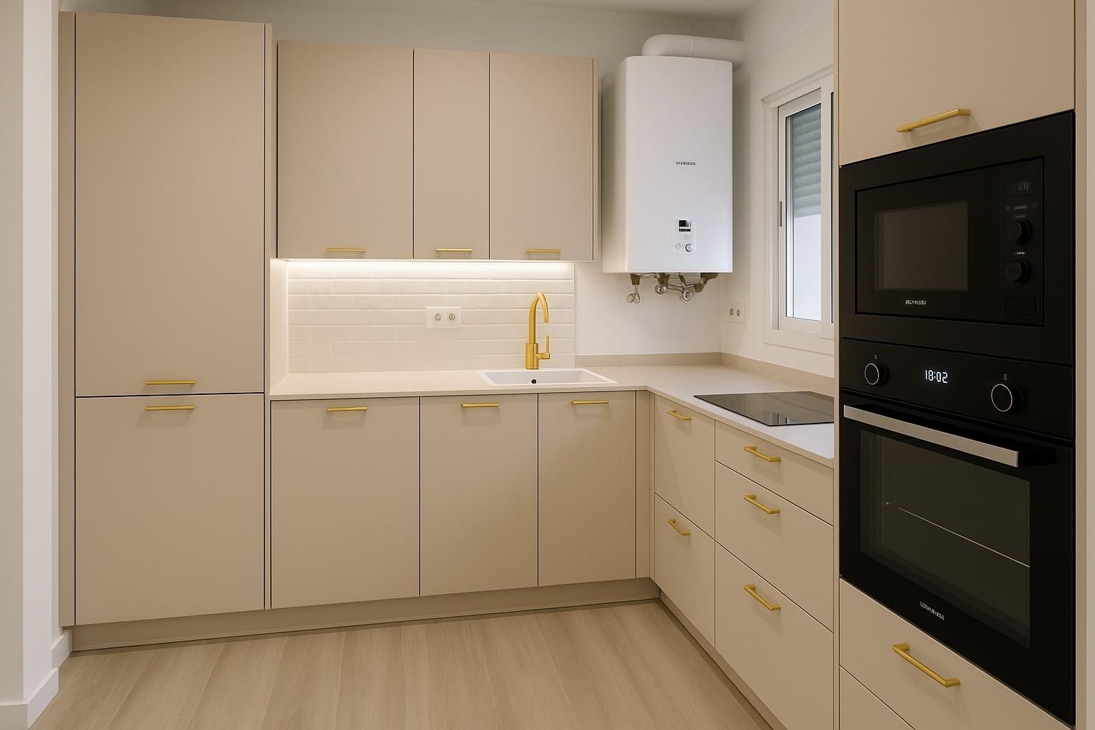 Cuina de Apartament en venda en  Sevilla Capital amb Terrassa