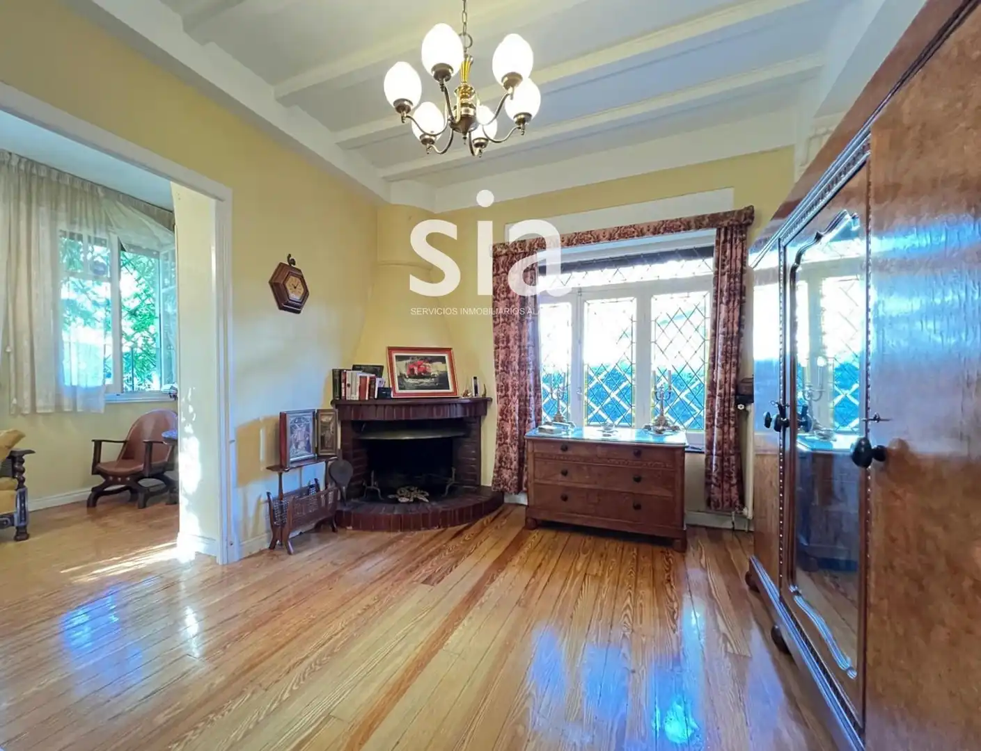 Wohnzimmer von Haus oder Chalet zum Verkauf in Vitoria - Gasteiz mit Heizung, Privatgarten und Terrasse