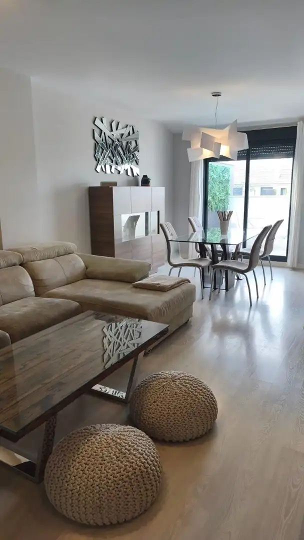 Sala de estar de Ático en venta en Murcia con Aire acondicionado, Terraza y Trastero
