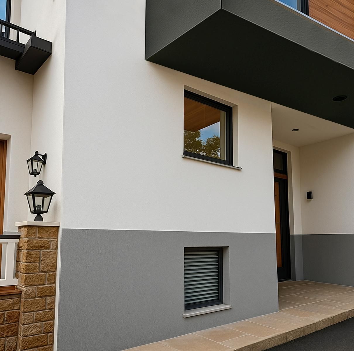 Exterior view of Flat for sale in  Almería Capital  with Swimming Pool
