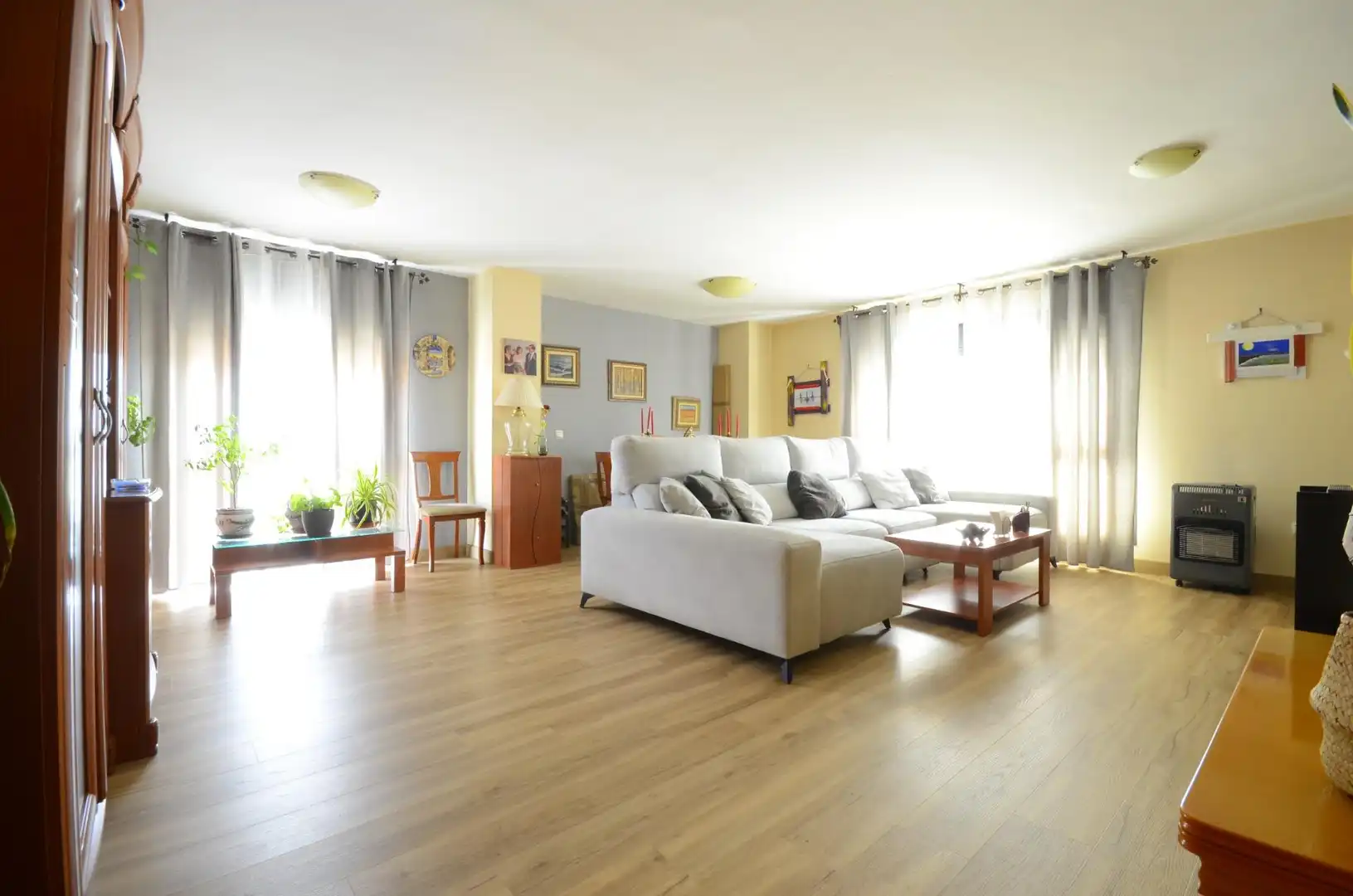 Wohnzimmer von Wohnung zum Verkauf in Ayamonte mit Privatgarten, Terrasse und Gemeinschaftspool