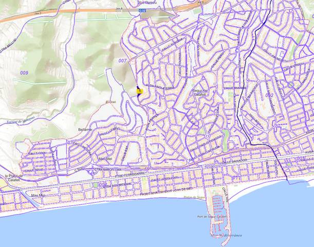 Terreno residencial en Venta en Carrer Comtessa Castell de la Mota, 10 en Segur de Calafell