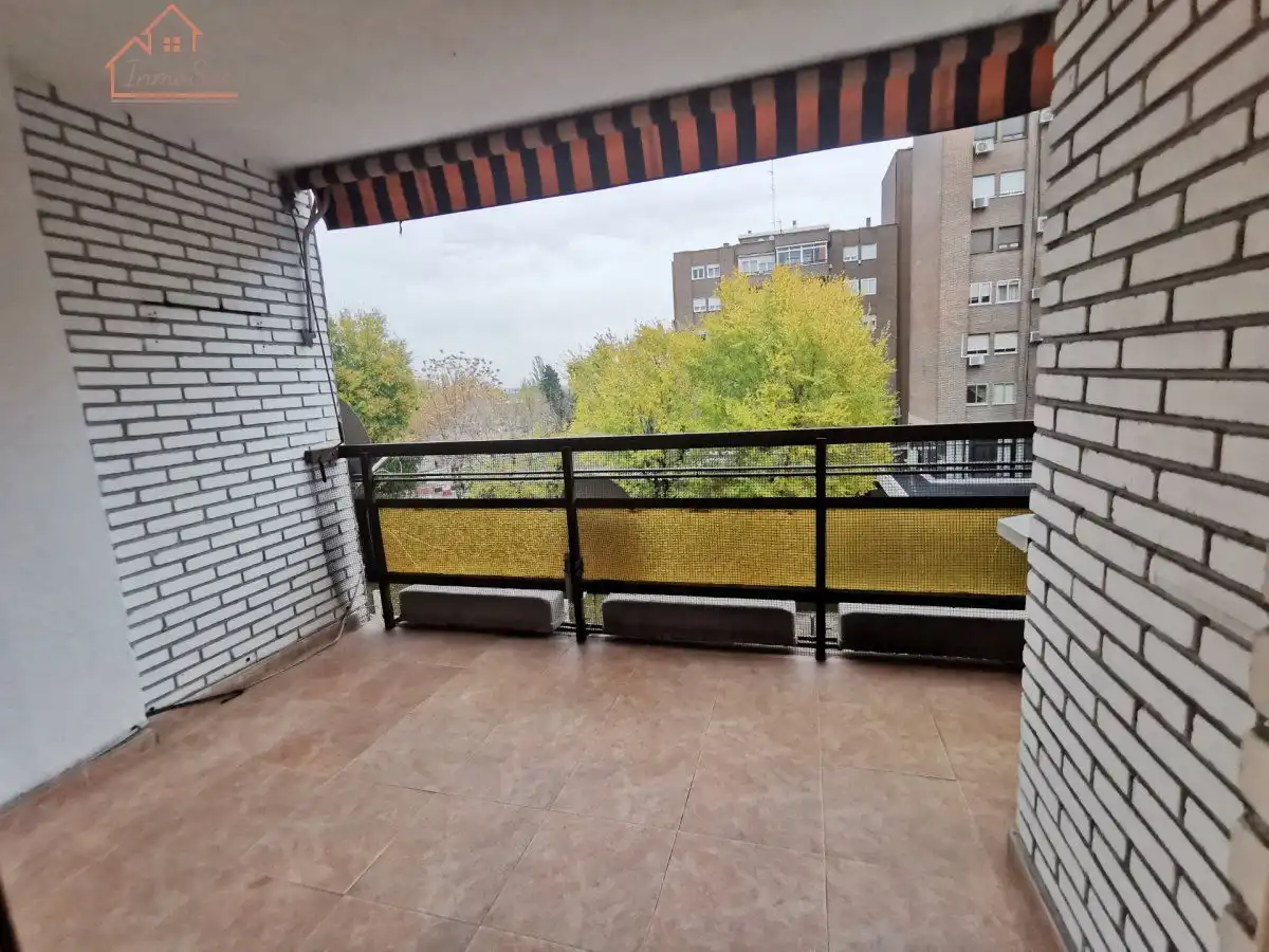 Terraza de Piso de alquiler en Móstoles con Aire acondicionado, Calefacción y Terraza