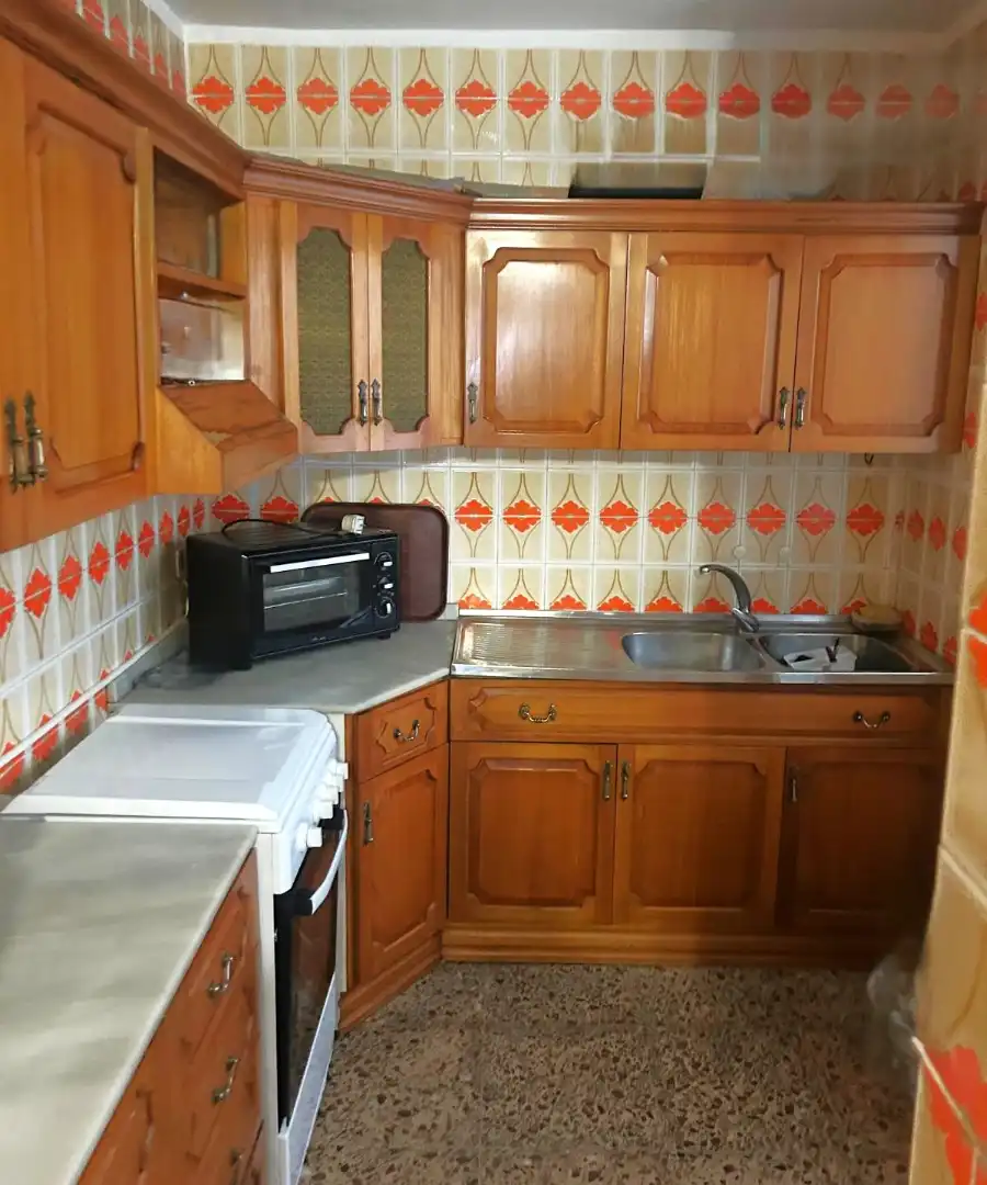 Kitchen of Flat for share in Murcia  with Air Conditioner, Heating and Furnished