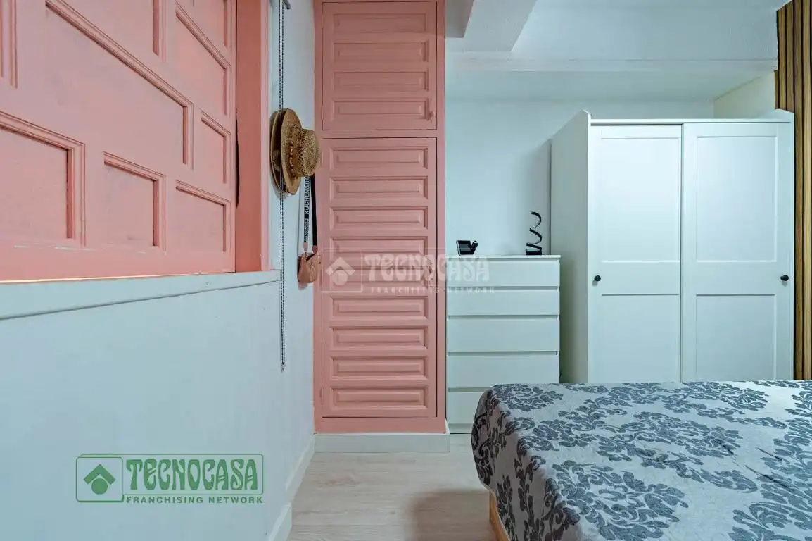 Bedroom of Flat for sale in Roquetas de Mar  with Terrace, Furnished and Alarm