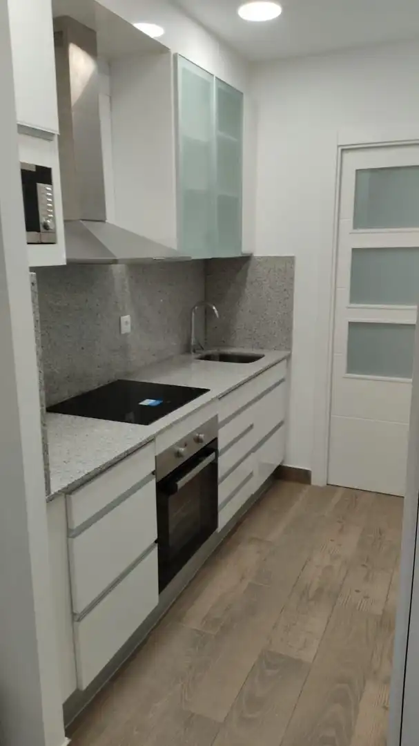 Kitchen of Flat for sale in Mollet del Vallès  with Air Conditioner, Terrace and Furnished