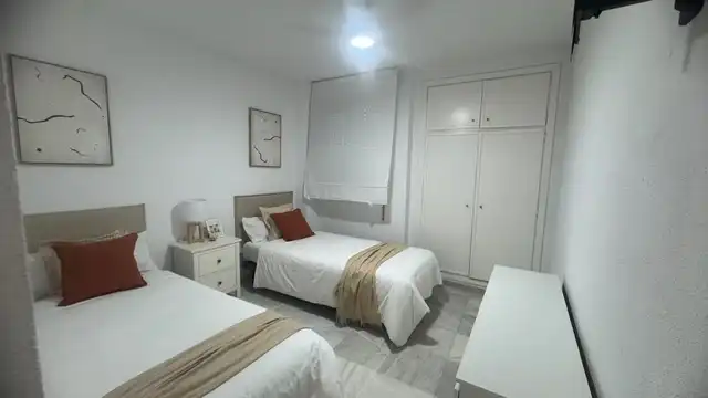 Bedroom of Flat for share in Torremolinos  with Terrace, Furnished and Oven