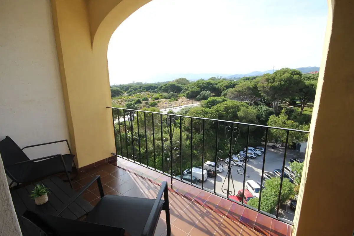 Terrassa de Apartament en venda en Marbella amb Aire condicionat, Moblat i Piscina comunitària
