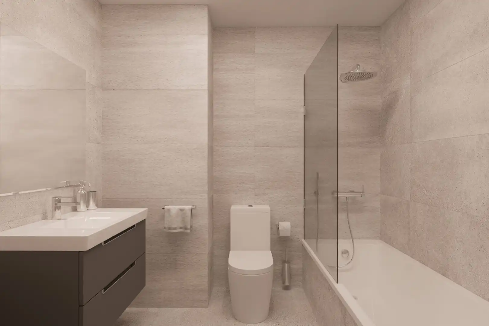 Bathroom of Flat for sale in Águilas  with Air Conditioner, Heating and Private garden
