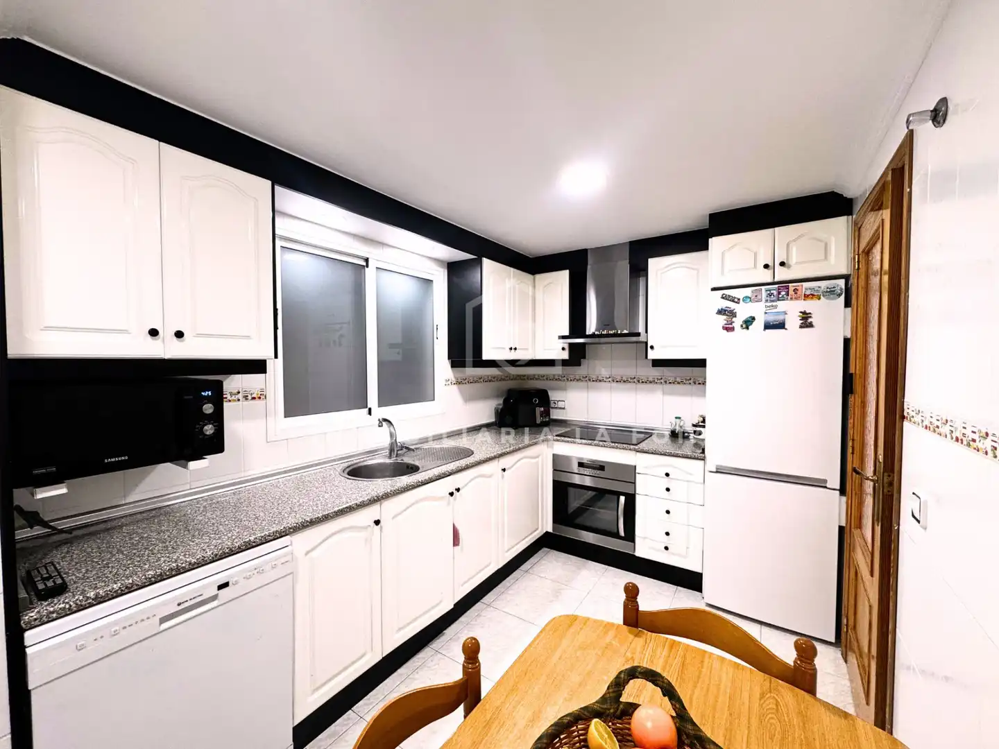 Cocina de Piso en venta en Ibi con Jardín privado, Amueblado y Balcón