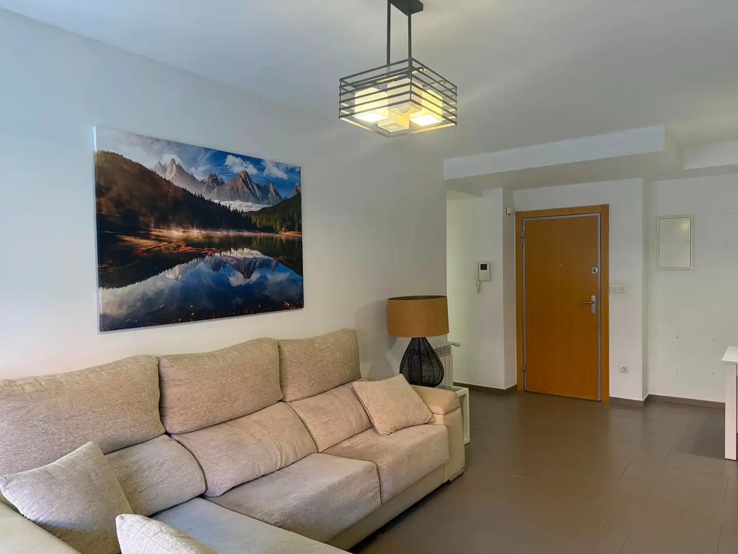Sala de estar de Piso en venta en Alcoy / Alcoi con Calefacción, Trastero y Amueblado