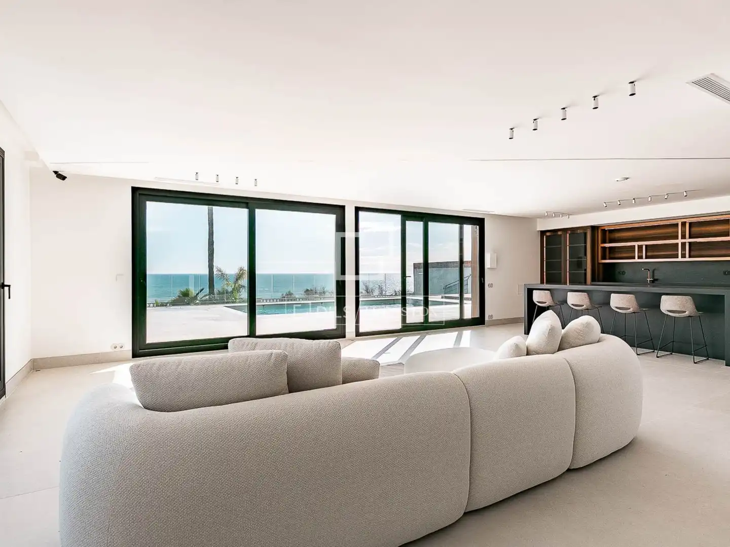 Living room of Houses for rent in Castelldefels  with Heating, Private garden and Terrace