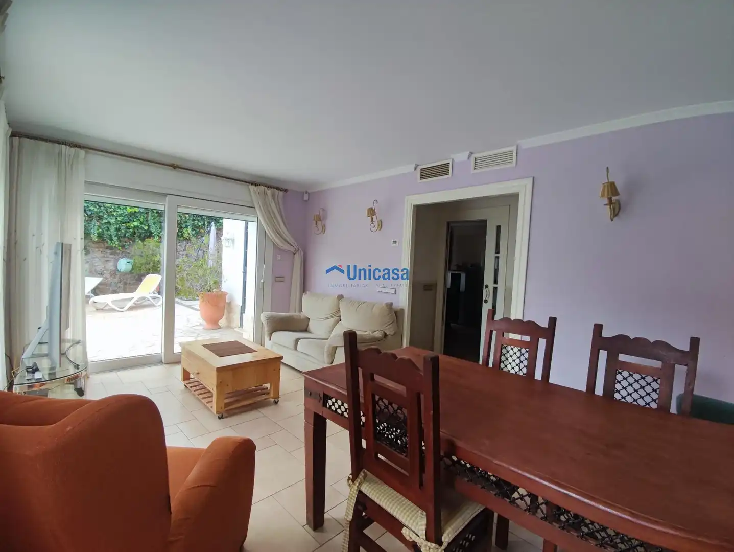 Living room of Houses for sale in Málaga  with Air Conditioner, Heating and Private garden