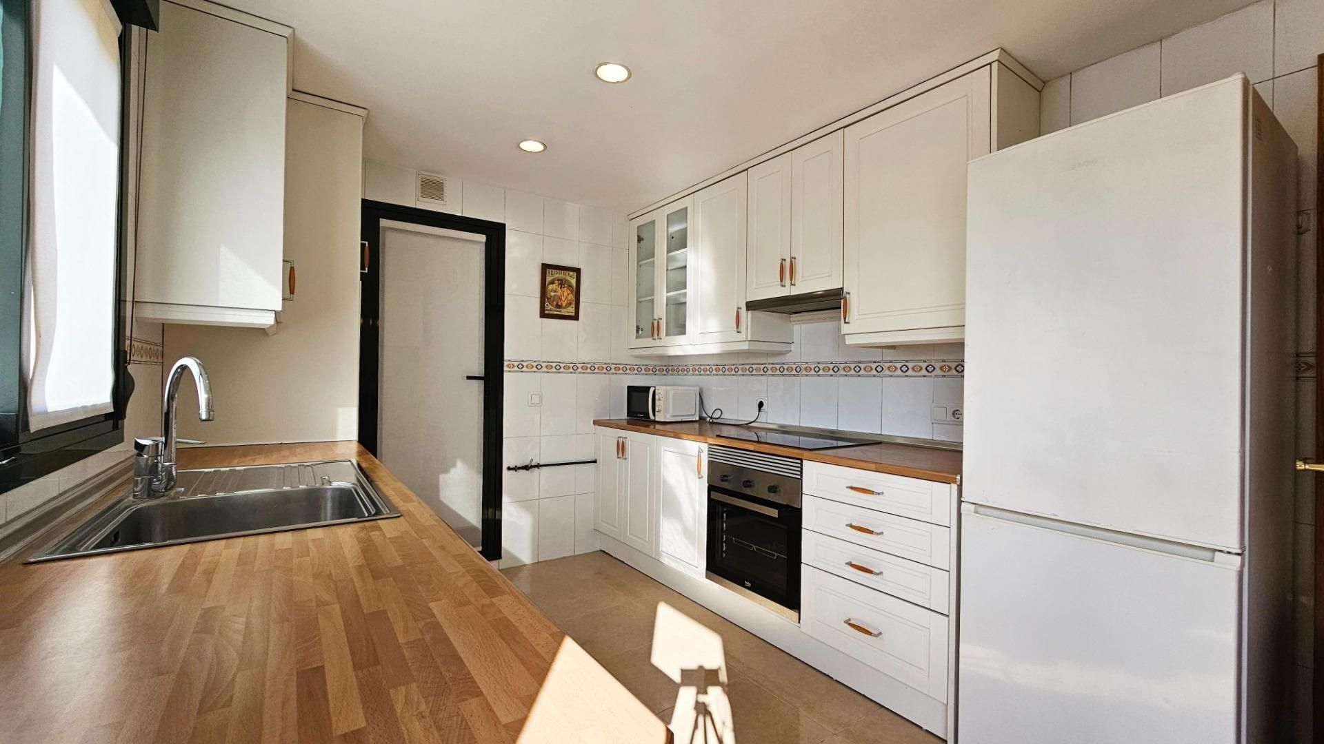 Cocina de Ático en venta en  Palma de Mallorca con Aire acondicionado, Jardín privado y Terraza