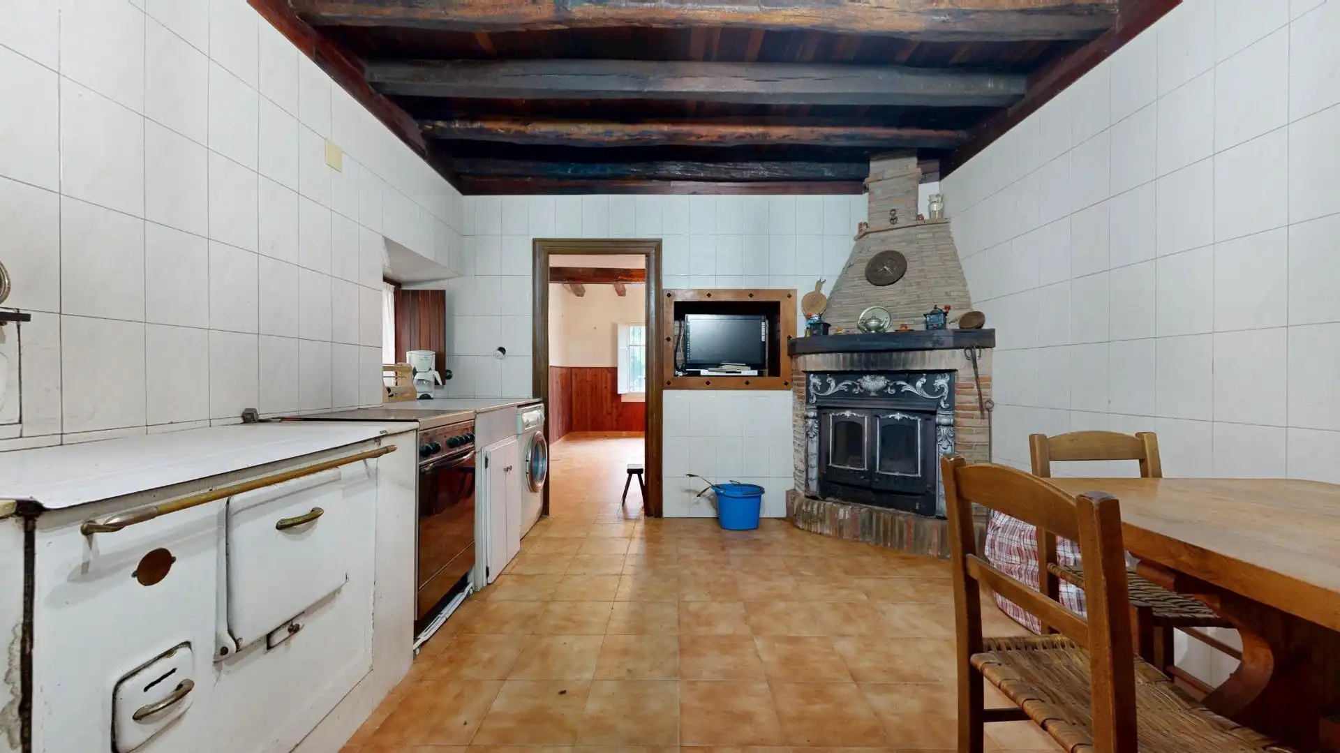 Cuina de Casa o xalet en venda en Markina-Xemein amb Jardí privat