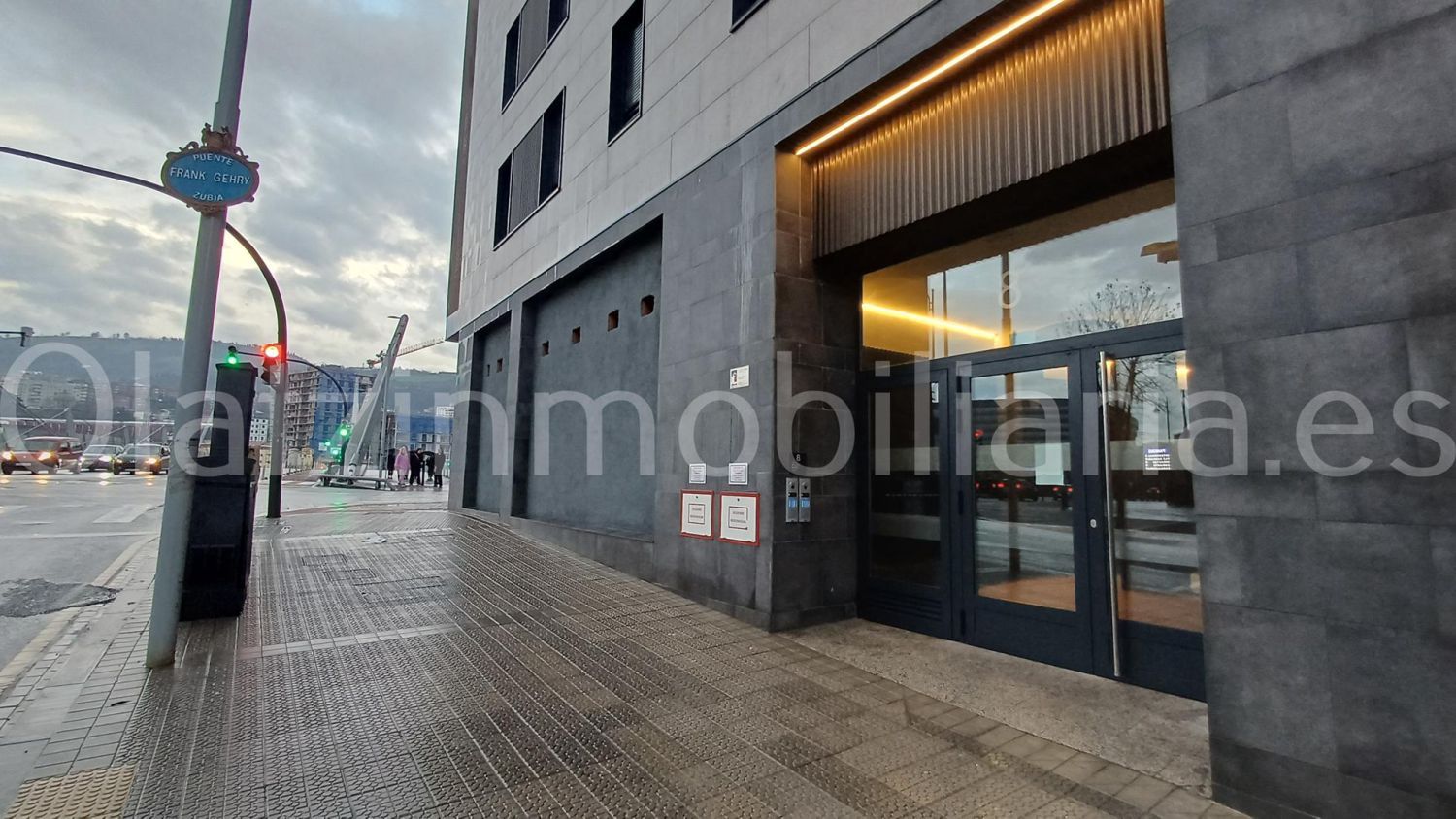 Vista exterior de Pis en venda en Bilbao  amb Calefacció i Terrassa