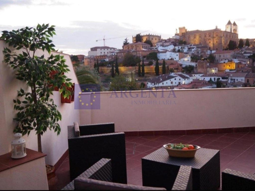 Terrace of Apartment for sale in Cáceres Capital  with Air Conditioner