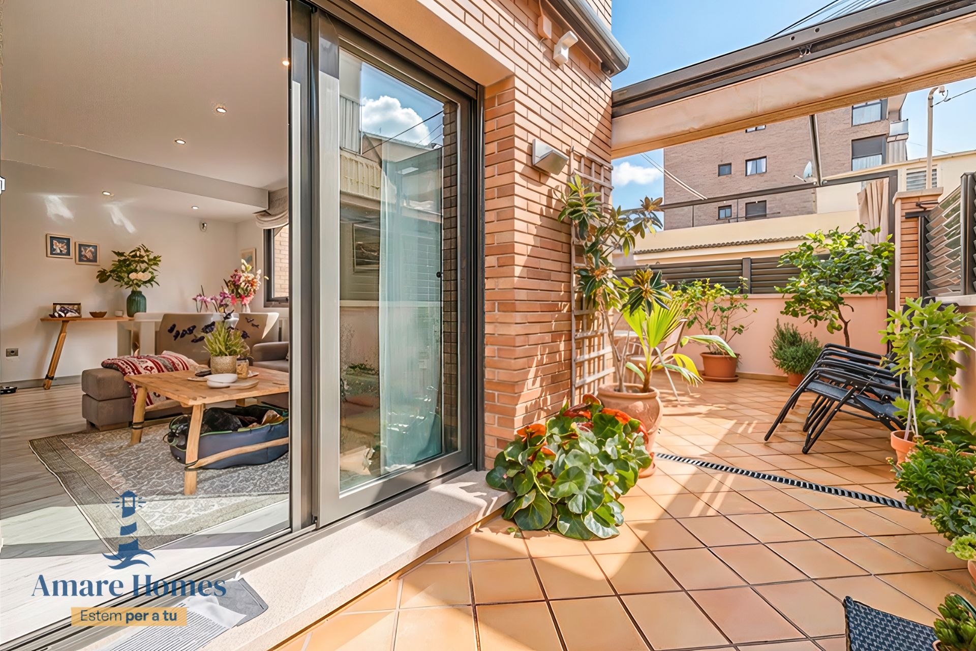 Terrassa de Dúplex en venda en Castelldefels amb Aire condicionat, Calefacció i Jardí privat