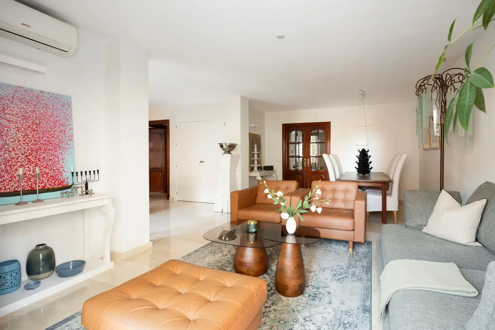 Sala de estar de Apartamento en venta en Centro