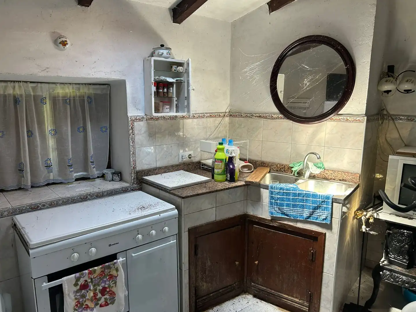 Küche von Haus oder Chalet zum Verkauf in Cangas de Onís mit Privatgarten