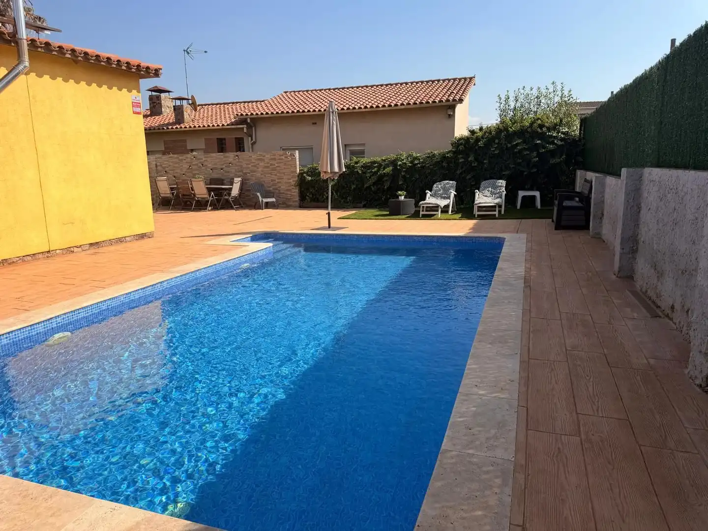 Piscina de Casa o chalet en venta en Can Font - Ca n'Avellaneda